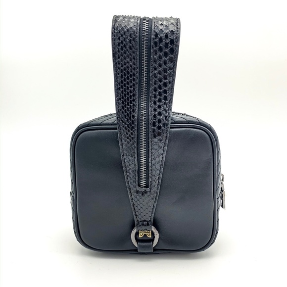 NWT HEIRLOOM Leather Python Wristlet "VERONICA" - Picture 2 of 7